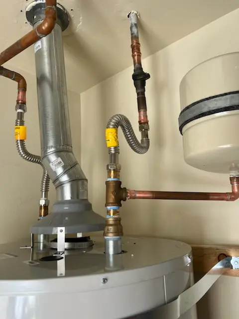 Water heater installation and plumbing repair in Trinity Mills